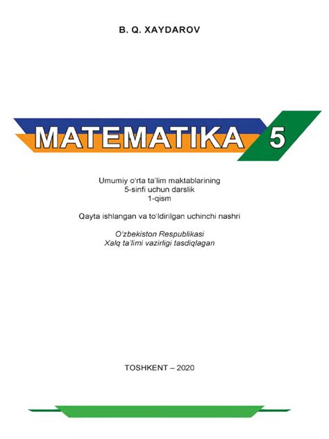 5-sinf matematika 2-qism 646-misol|Maths Form 5 KSSM (BI) Pages 1.